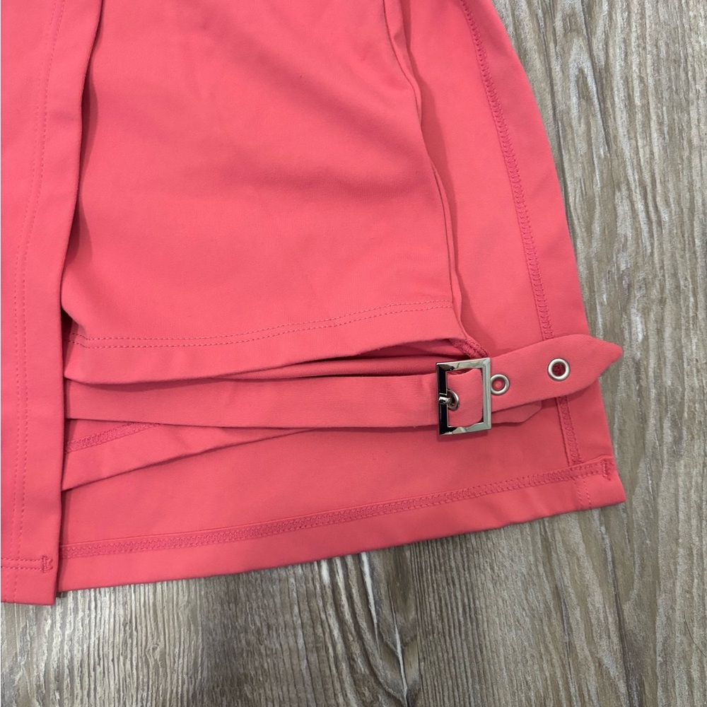 HALARA Plum Wrap-Front Active Skort with Buckle Strap - Picture 3 of 7